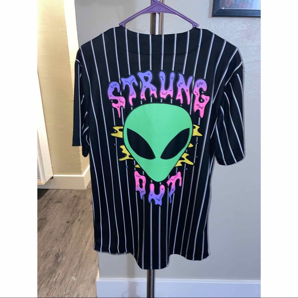 Alien Baseball Tee
